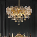 Caeluvyo Postmodern Luxe Élégance Cristal Lustre - Neutralighting