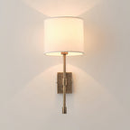 Eirikuvyo Moderne Minimaliste Métal Tissu Applique Murale - Neutralighting