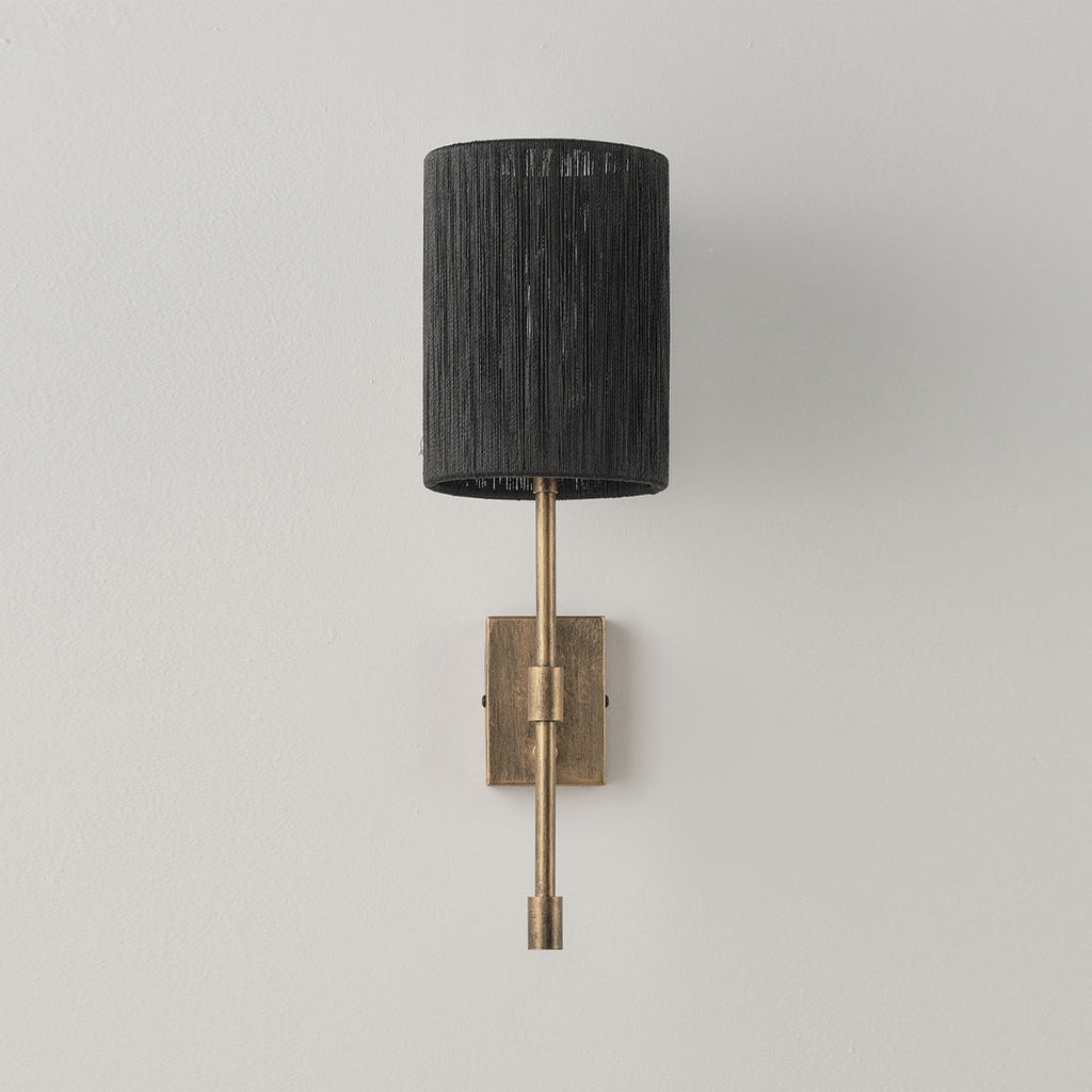 Eirikuvyo Moderne Minimaliste Métal Tissu Applique Murale - Neutralighting