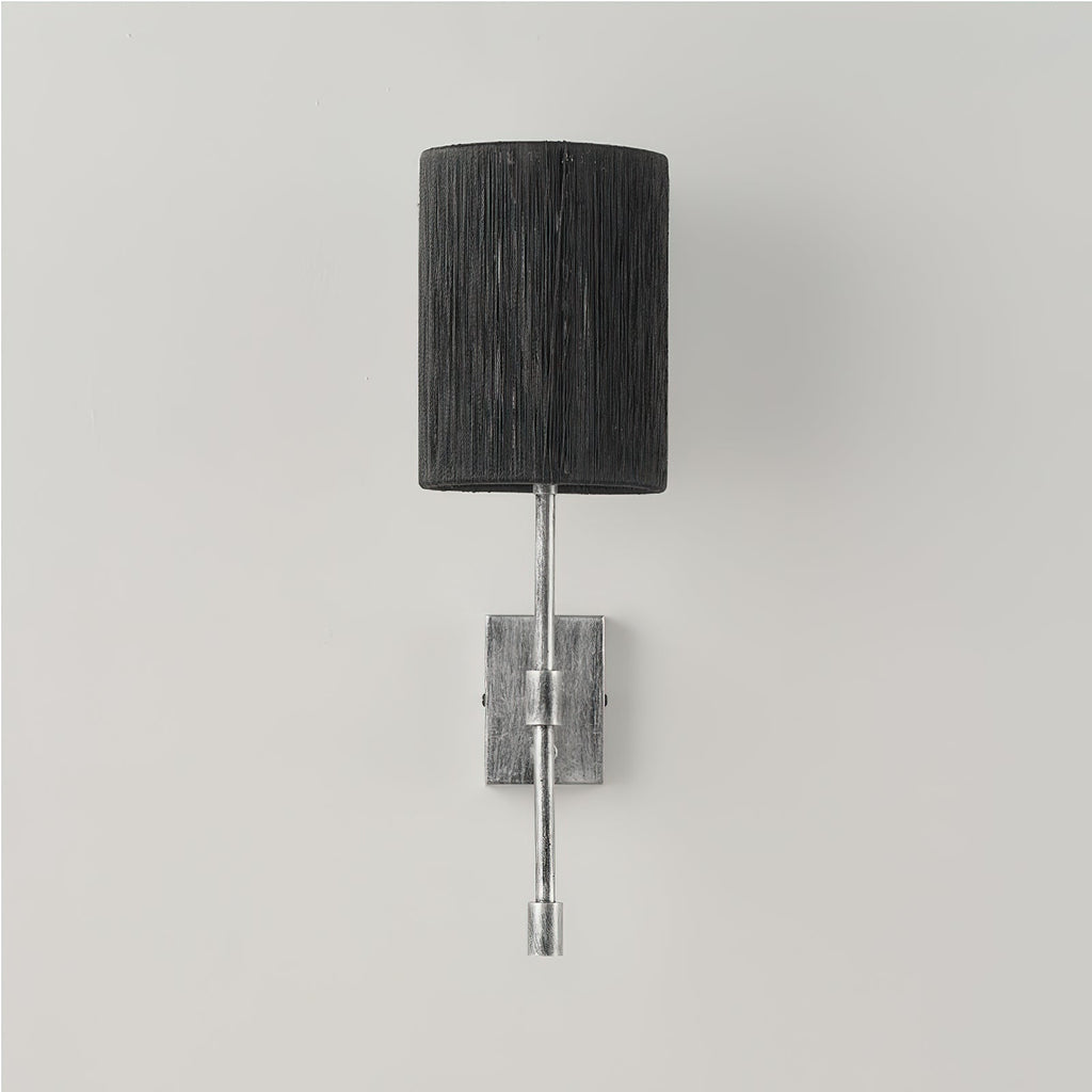 Eirikuvyo Moderne Minimaliste Métal Tissu Applique Murale - Neutralighting