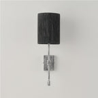 Eirikuvyo Moderne Minimaliste Métal Tissu Applique Murale - Neutralighting