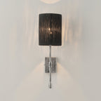 Eirikuvyo Moderne Minimaliste Métal Tissu Applique Murale - Neutralighting