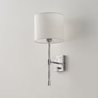 Eirikuvyo Moderne Minimaliste Métal Tissu Applique Murale - Neutralighting