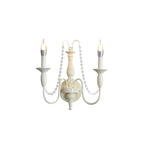 Jarnbruvys Traditionnel Bougie Métal Cristal Applique Murale - Neutralighting