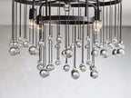 Fljotuvyo Postmodern Luxe Laiton Cristal Montage Encastré Plafonnier - Neutralighting