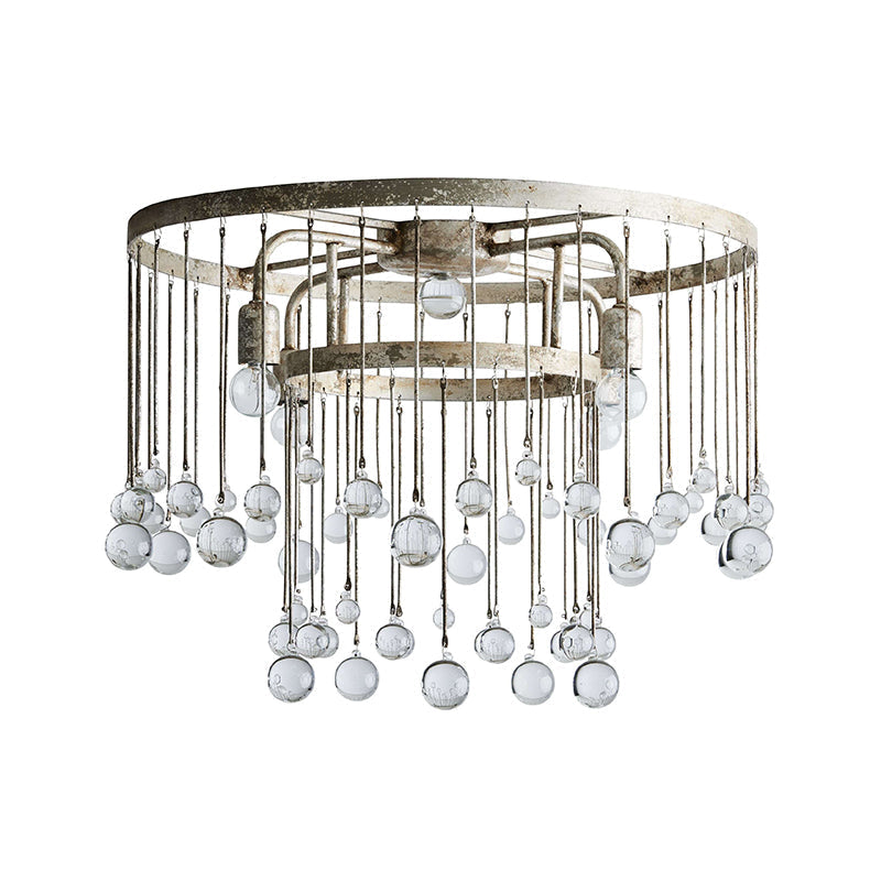 Fljotuvyo Postmodern Luxe Laiton Cristal Montage Encastré Plafonnier - Neutralighting