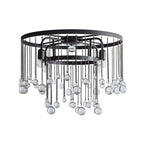 Fljotuvyo Postmodern Luxe Laiton Cristal Montage Encastré Plafonnier - Neutralighting
