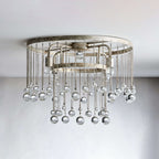 Fljotuvyo Postmodern Luxe Laiton Cristal Montage Encastré Plafonnier - Neutralighting