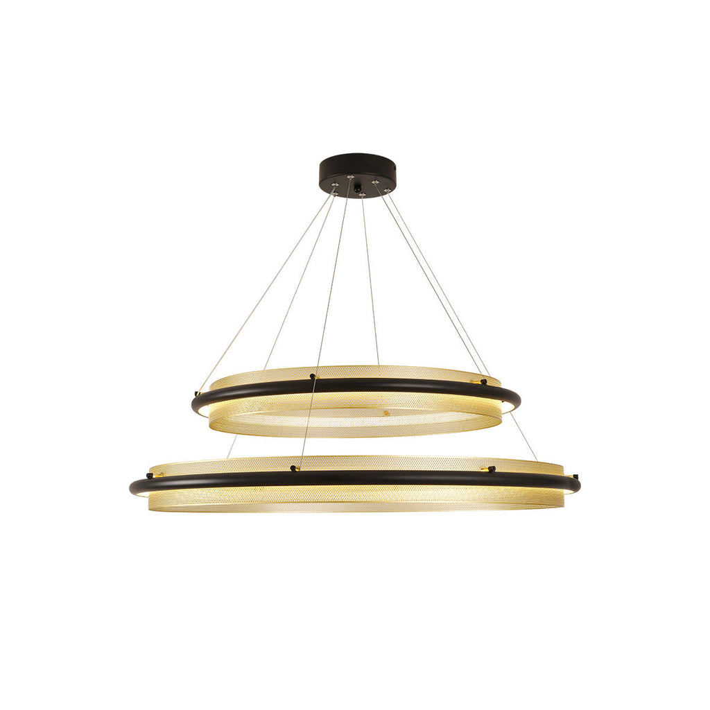 Himinuvyo Moderne Minimaliste LED Acrylique Métal Lustre - Neutralighting