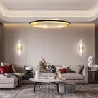 Himinuvyo Moderne Minimaliste LED Acrylique Métal Lustre - Neutralighting