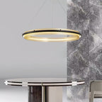Himinuvyo Moderne Minimaliste LED Acrylique Métal Lustre - Neutralighting