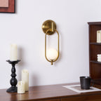 Cumirisra Moderne Minimaliste Laiton Verre Applique Lumière - Neutralighting