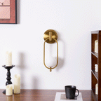 Cumirisra Moderne Minimaliste Laiton Verre Applique Lumière - Neutralighting