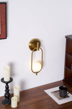 Cumirisra Moderne Minimaliste Laiton Verre Applique Lumière - Neutralighting