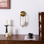 Cumirisra Moderne Minimaliste Laiton Verre Applique Lumière - Neutralighting