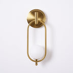 Cumirisra Moderne Minimaliste Laiton Verre Applique Lumière - Neutralighting