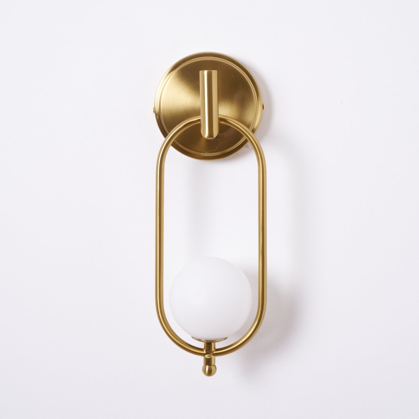 Cumirisra Moderne Minimaliste Laiton Verre Applique Lumière - Neutralighting