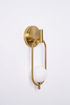 Cumirisra Moderne Minimaliste Laiton Verre Applique Lumière - Neutralighting