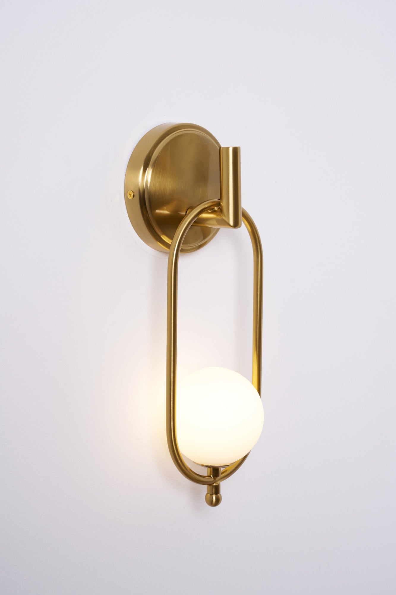Cumirisra Moderne Minimaliste Laiton Verre Applique Lumière - Neutralighting