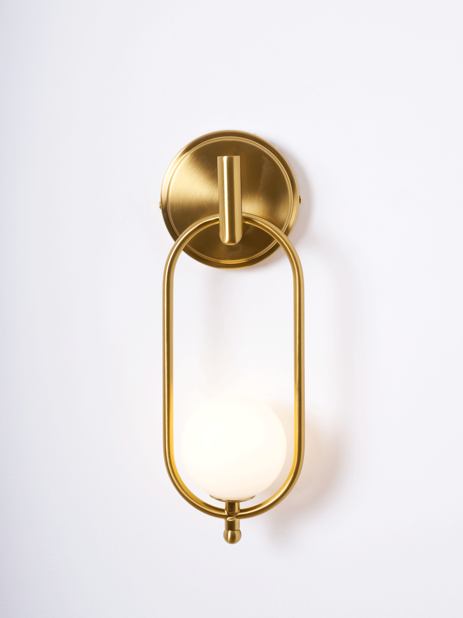 Cumirisra Moderne Minimaliste Laiton Verre Applique Lumière - Neutralighting