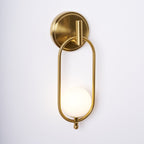 Cumirisra Moderne Minimaliste Laiton Verre Applique Lumière - Neutralighting