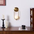 Cumirisra Moderne Minimaliste Laiton Verre Applique Lumière - Neutralighting