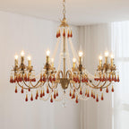 Ormirara Chandelier Cristal Ambre Luxe Postmoderne - Neutralighting