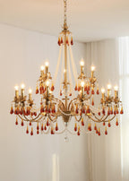 Ormirara Chandelier Cristal Ambre Luxe Postmoderne - Neutralighting