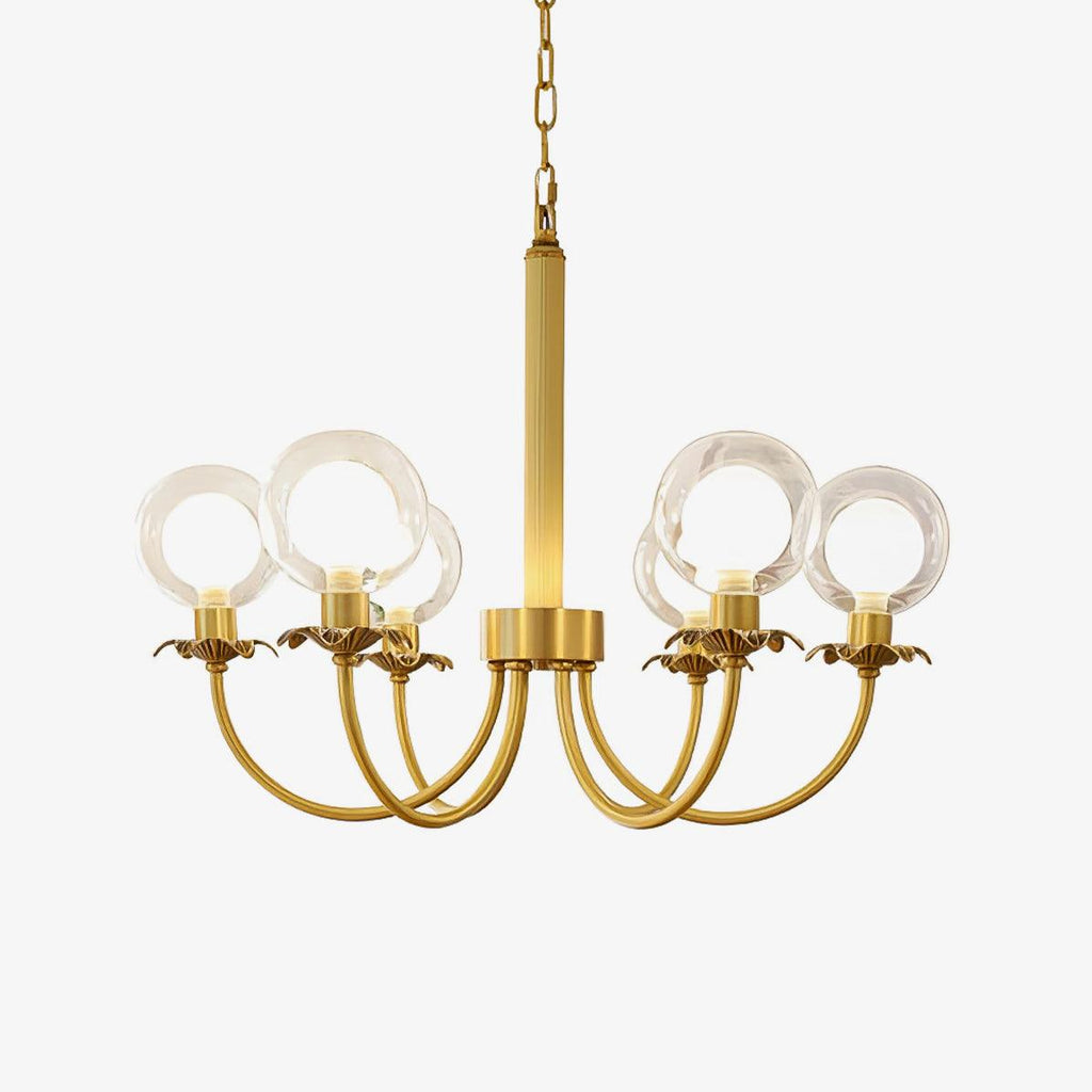 Crown Chandelier en Verre Classique - Neutralighting