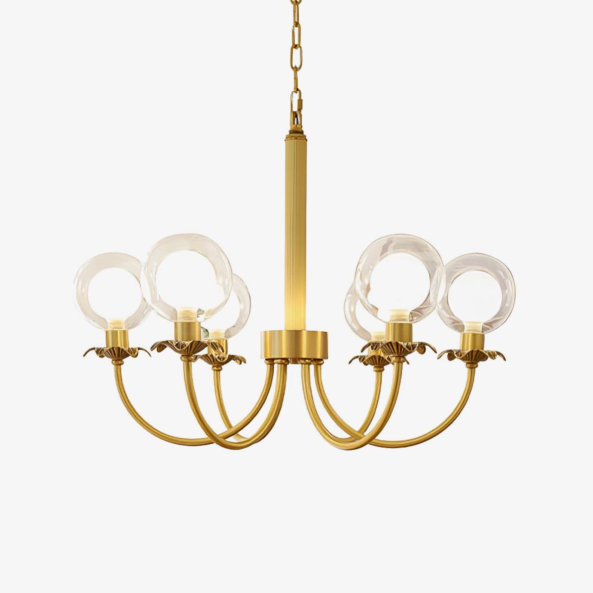 Crown Chandelier en Verre Classique - Neutralighting