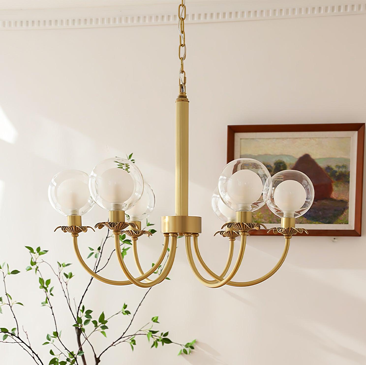 Crown Chandelier en Verre Classique - Neutralighting