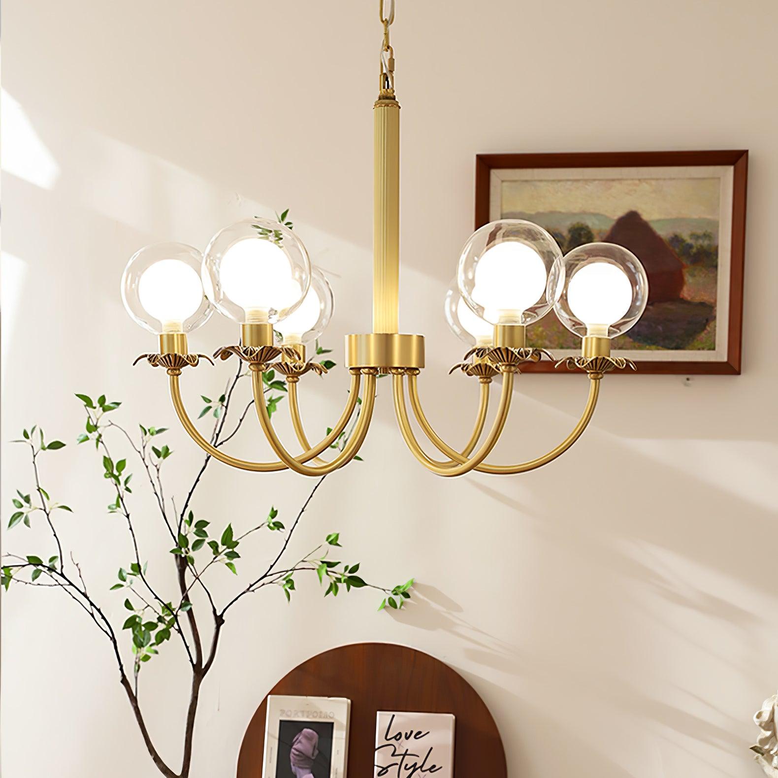 Crown Chandelier en Verre Classique - Neutralighting
