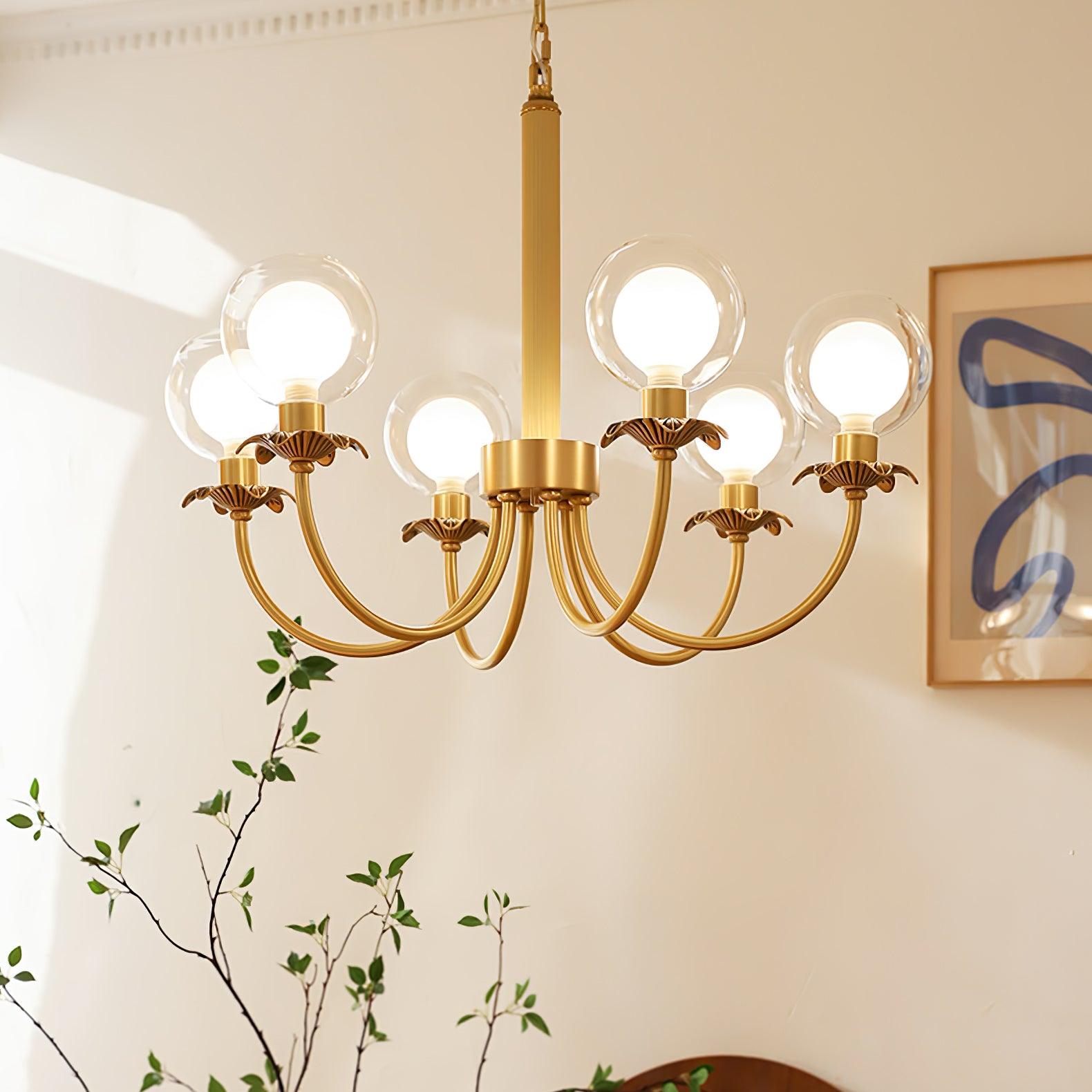 Crown Chandelier en Verre Classique - Neutralighting