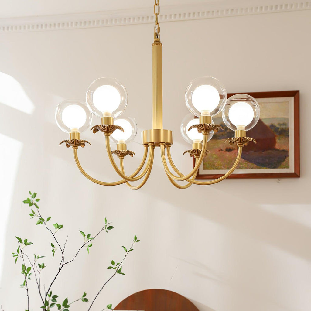 Crown Chandelier en Verre Classique - Neutralighting