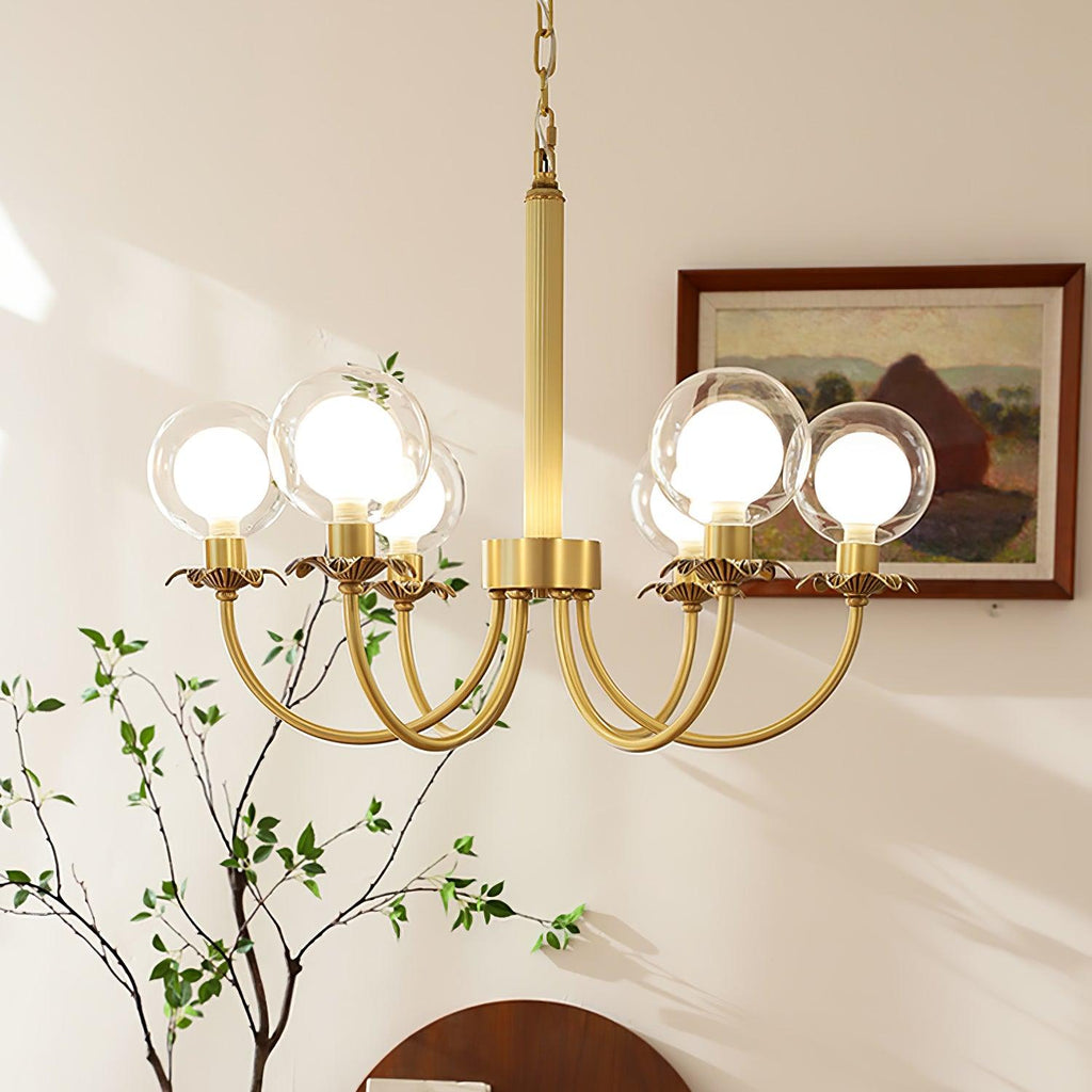 Crown Chandelier en Verre Classique - Neutralighting