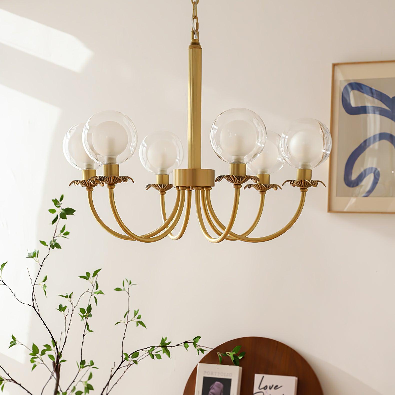 Crown Chandelier en Verre Classique - Neutralighting