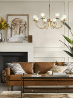 Crown Chandelier en Verre Classique - Neutralighting