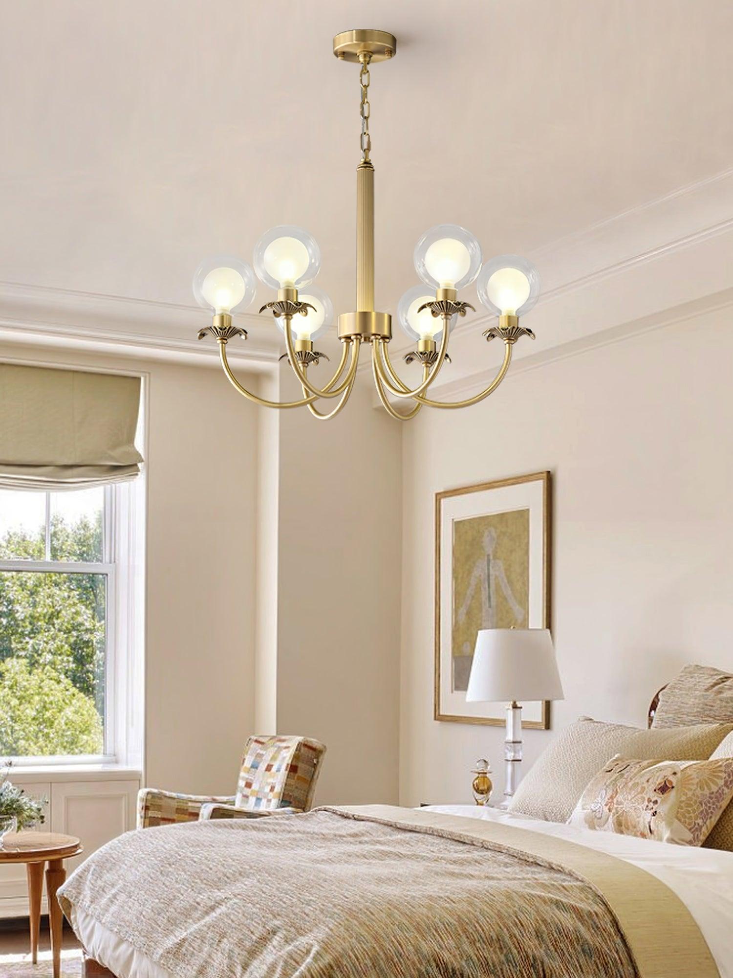 Crown Chandelier en Verre Classique - Neutralighting