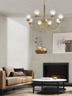 Crown Chandelier en Verre Classique - Neutralighting