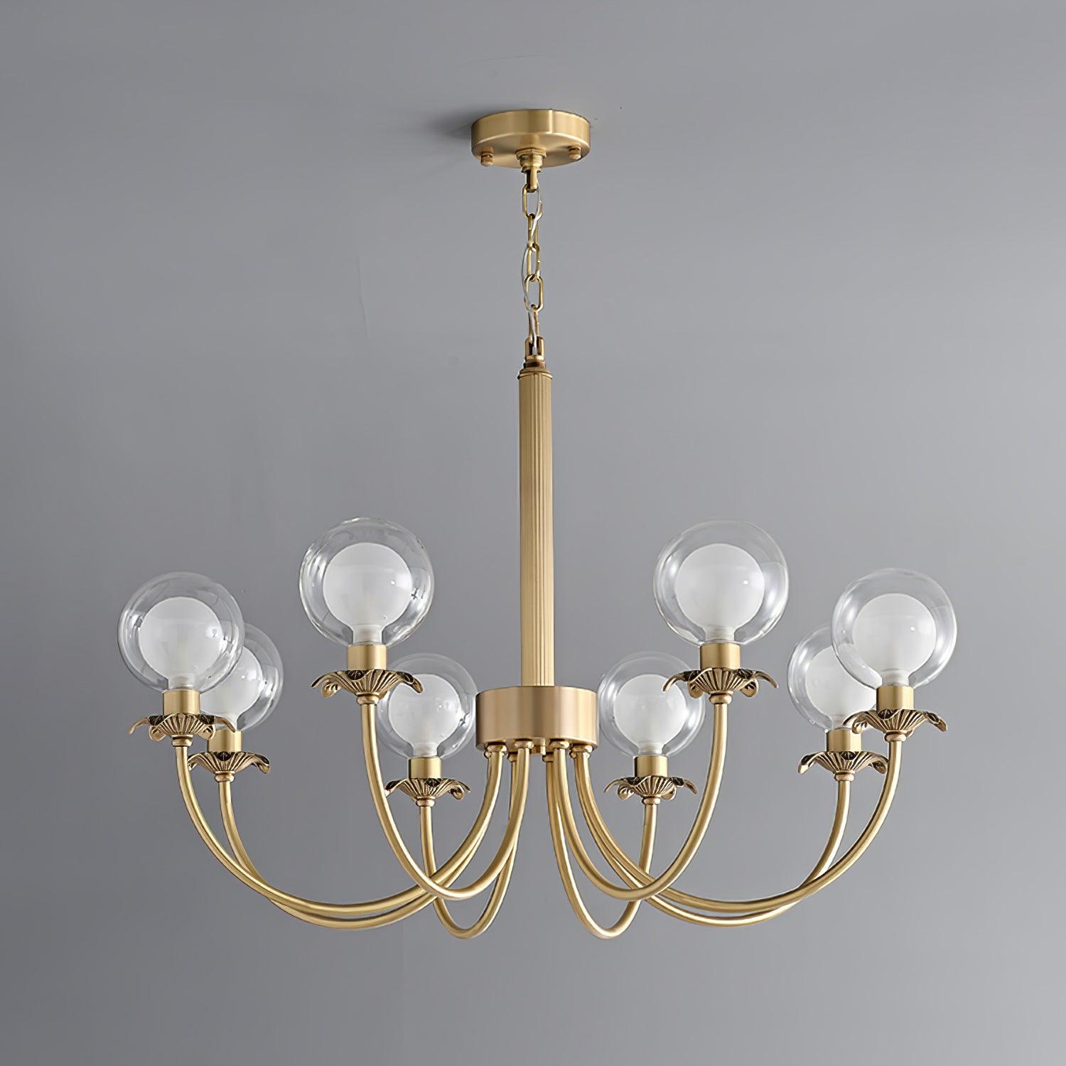 Crown Chandelier en Verre Classique - Neutralighting