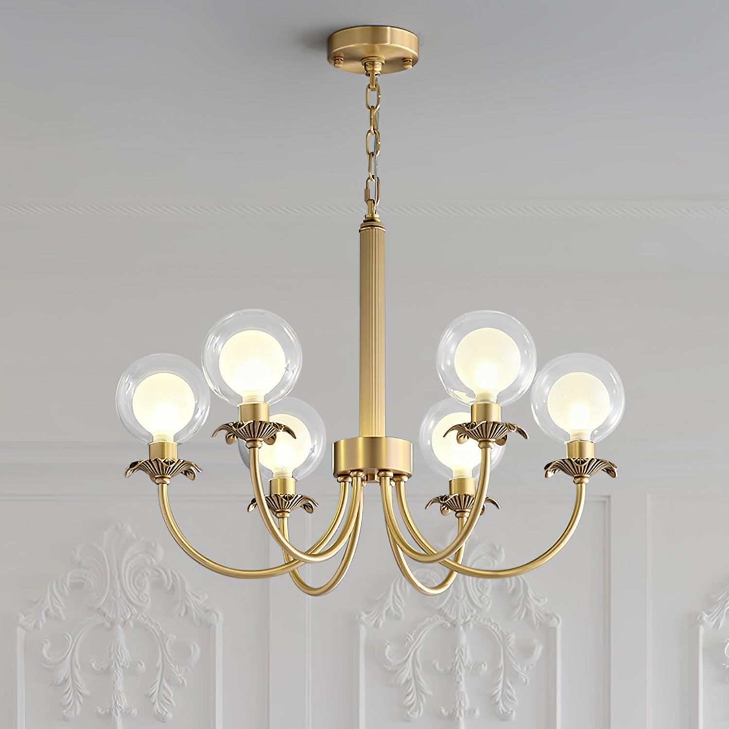 Crown Chandelier en Verre Classique - Neutralighting
