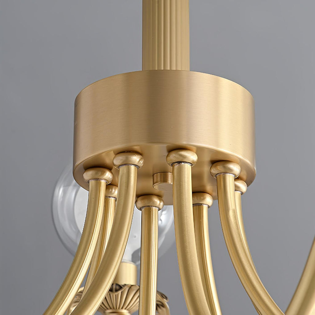 Crown Chandelier en Verre Classique - Neutralighting