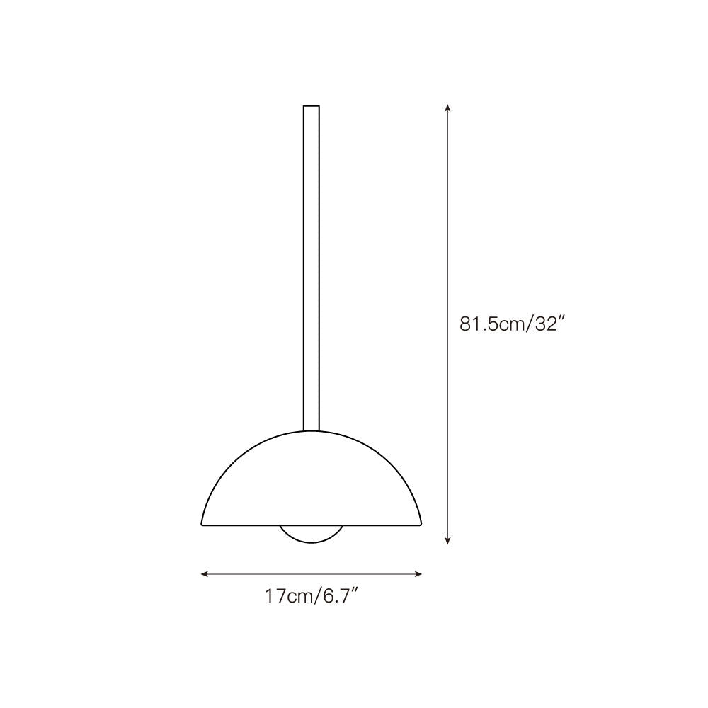 Aurelia Moderne Minimaliste Élégance Laiton Métal Verre Suspension - Neutralighting