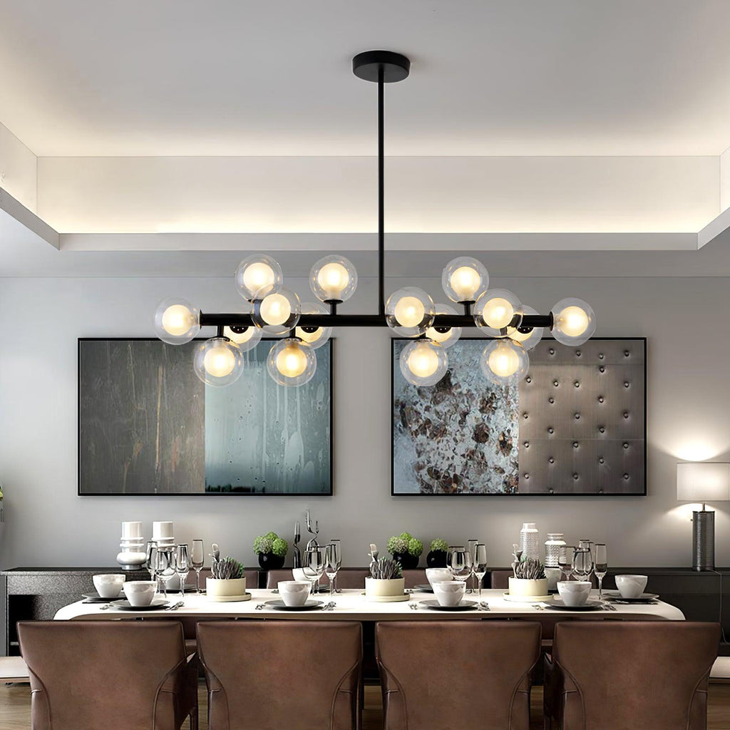 Lustra Chandelier en Verre et Minimaliste - Neutralighting