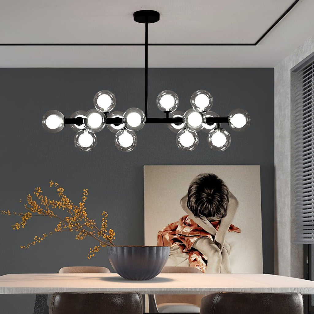 Lustra Chandelier en Verre et Minimaliste - Neutralighting