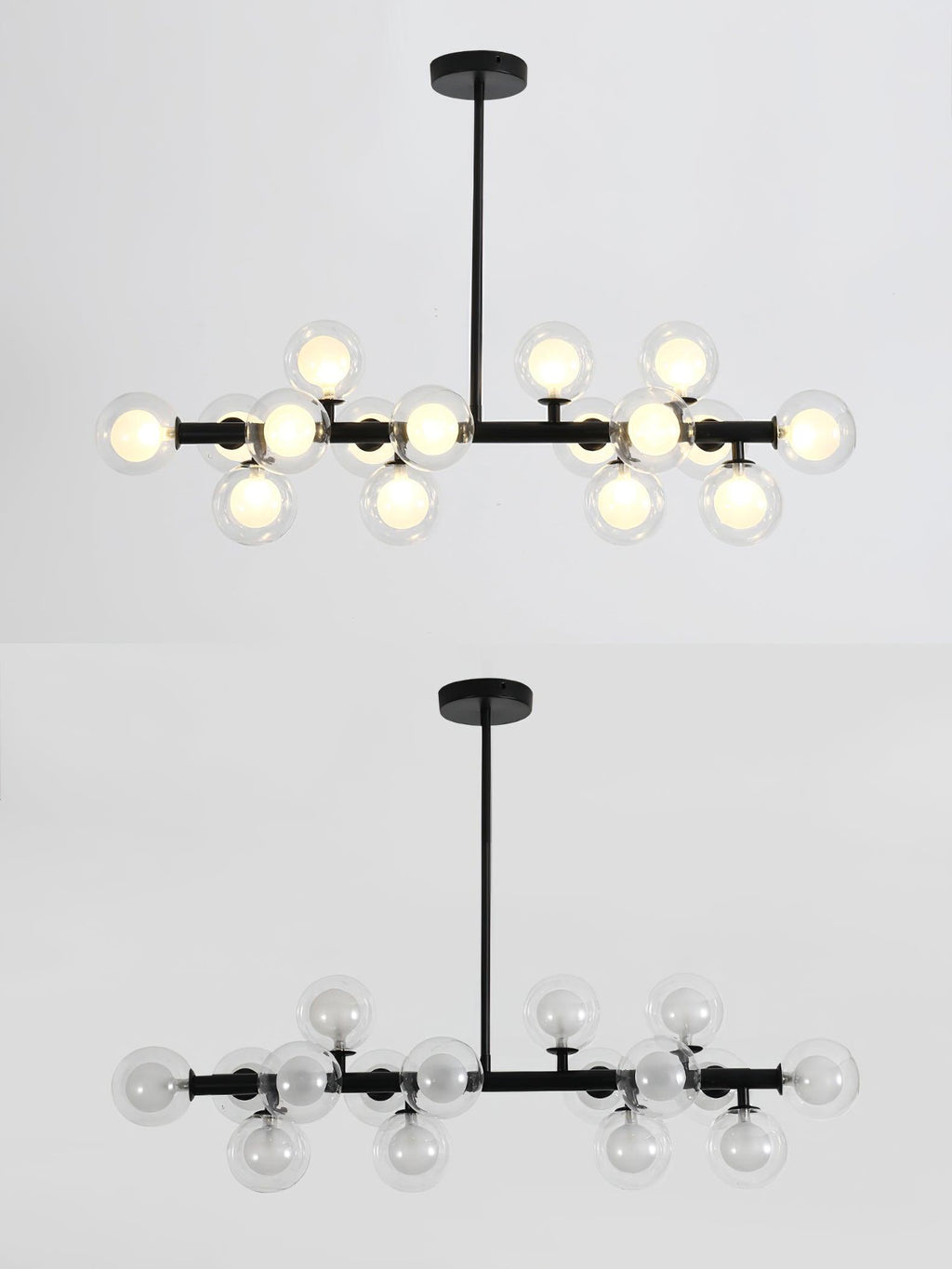 Lustra Chandelier en Verre et Minimaliste - Neutralighting