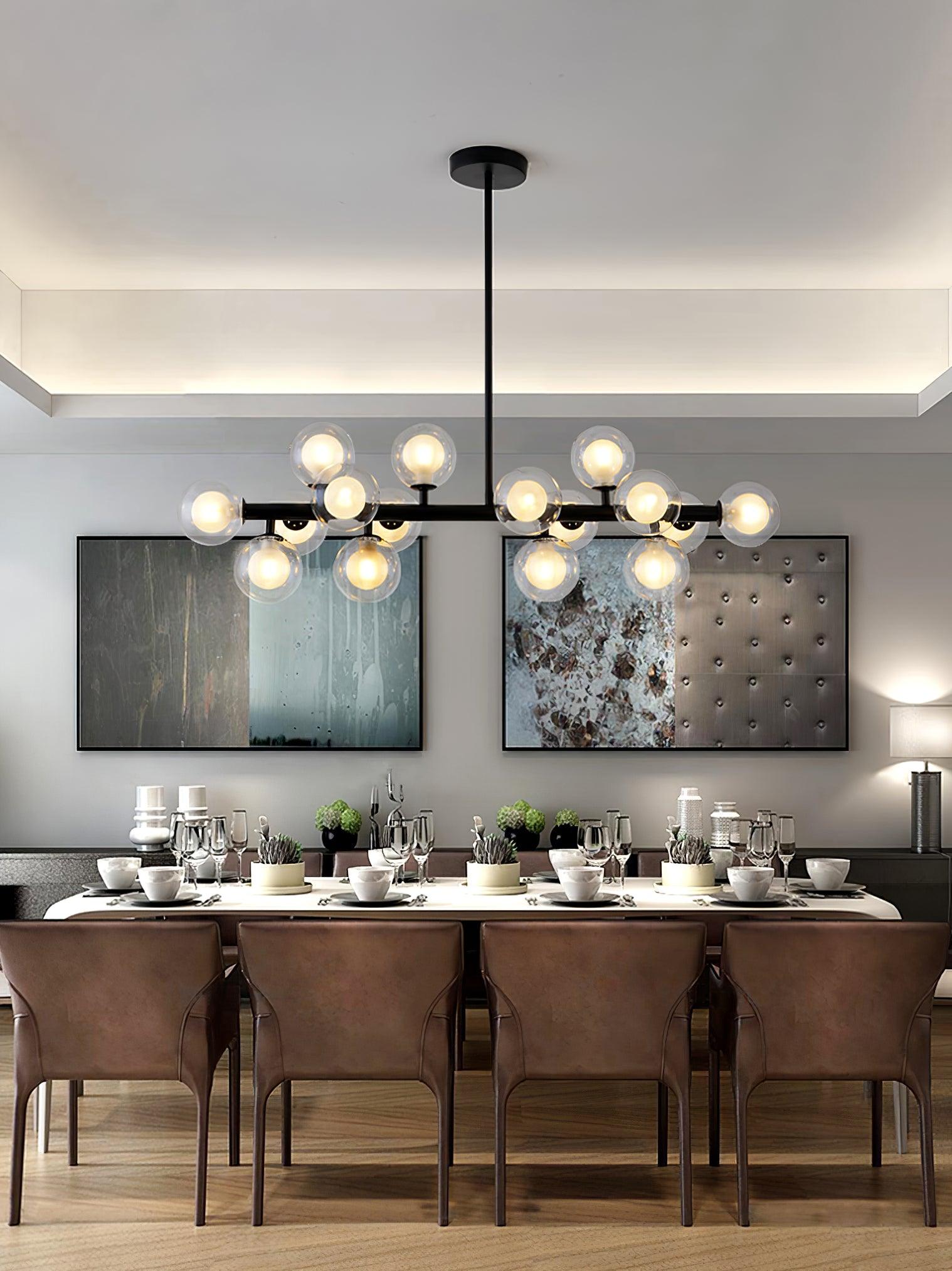 Lustra Chandelier en Verre et Minimaliste - Neutralighting