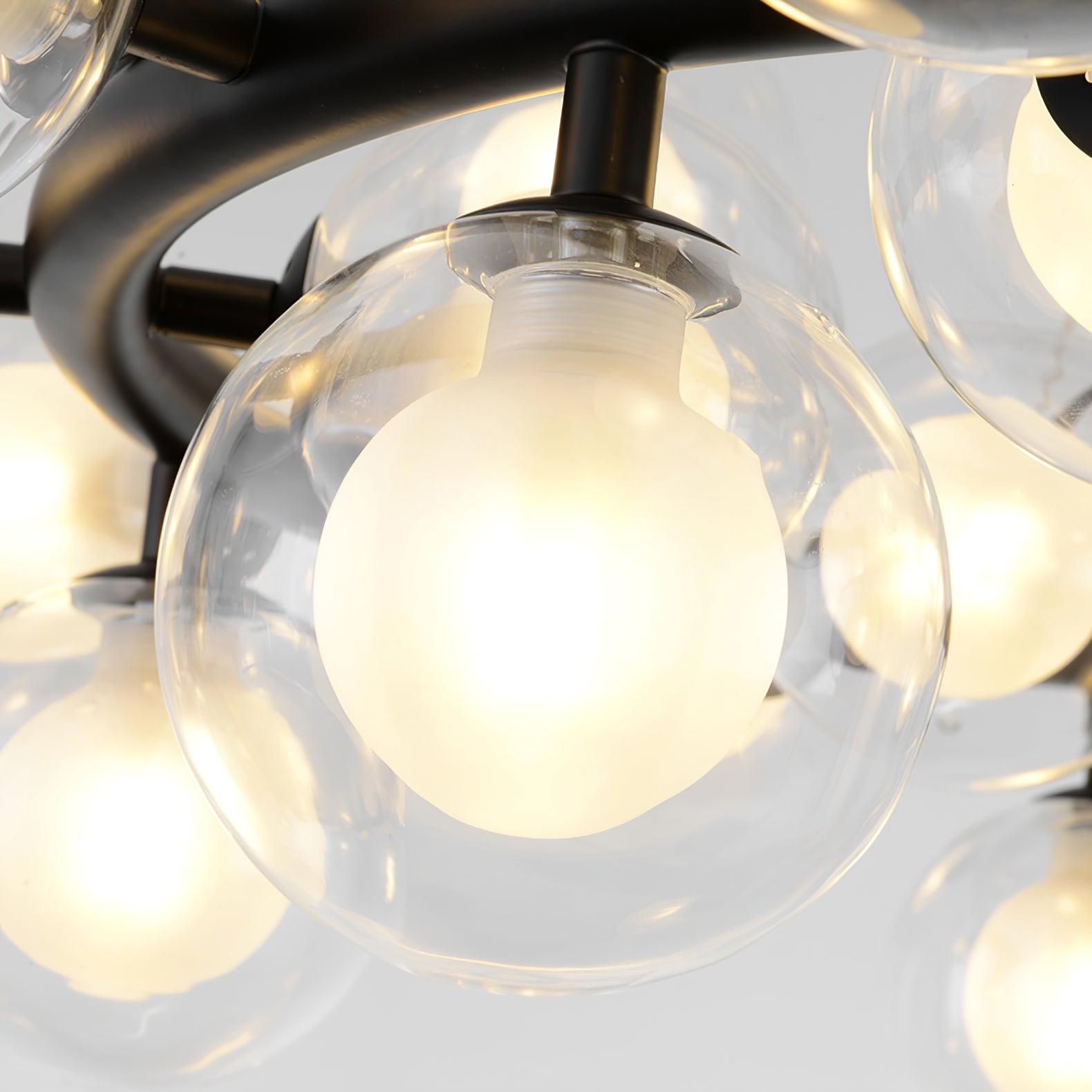 Lustra Chandelier en Verre et Minimaliste - Neutralighting