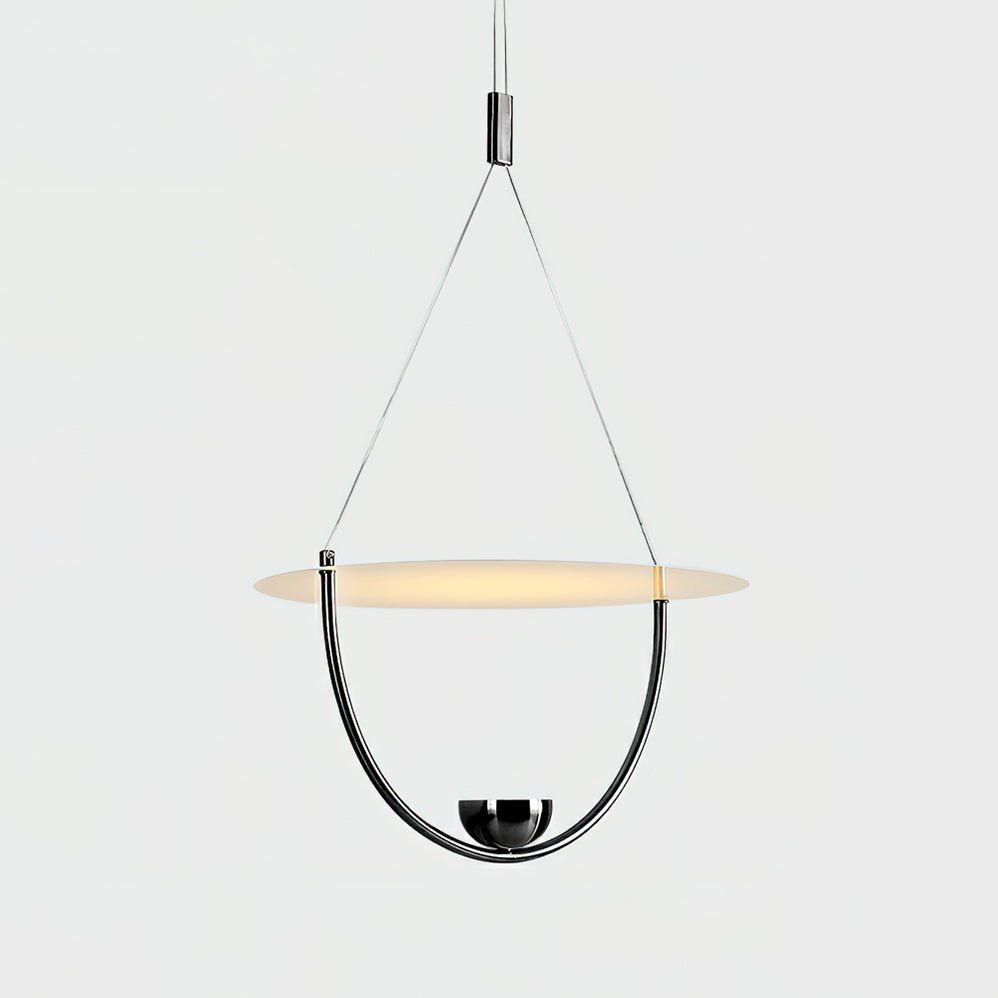 Vecaros Moderne Minimaliste Disque Pendentif Lampe - Neutralighting