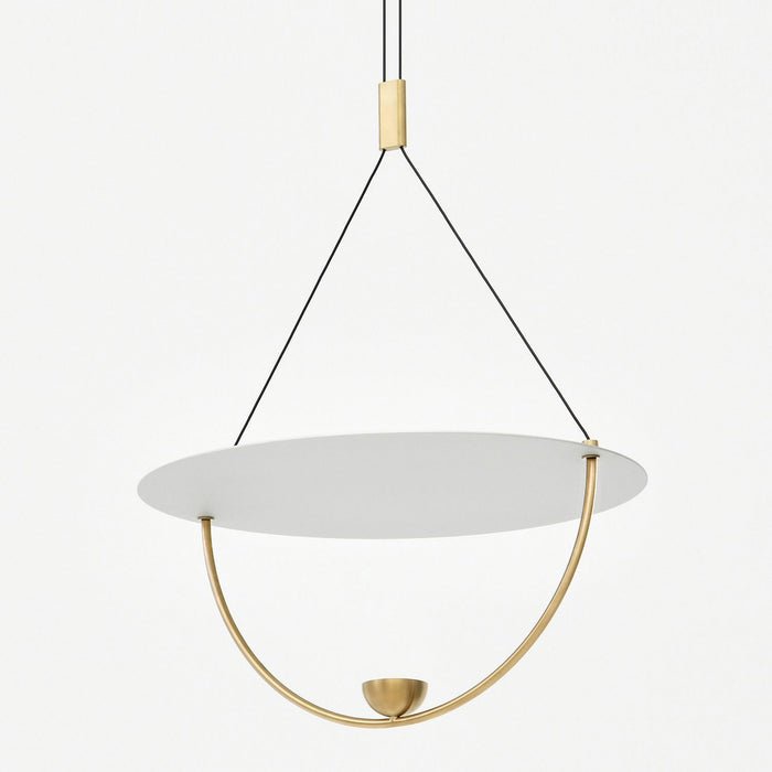Vecaros Moderne Minimaliste Disque Pendentif Lampe - Neutralighting